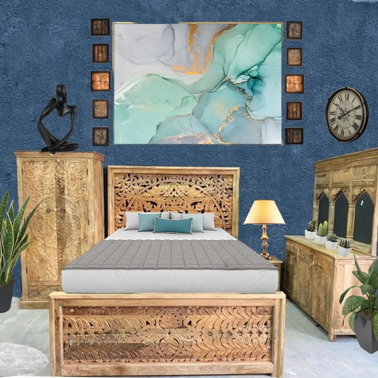 Wooden Bedroom Set